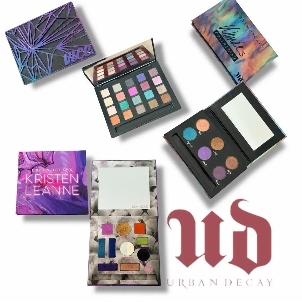Urban Decay Three Eyeshadow Palettes - Wende’s Contraband, Kristen Leanne & Vice